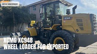 XCMG 4.5 ton Wheel loader XC948 shipped in one 40'HC container