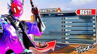 BEST SETTING & SENSITIVITY FOR MOVEMENT & AIM (SEASON 7) | BLOODSTRIKE MOBILE