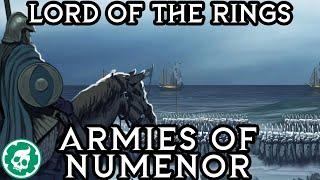 Armies of Numenor - Middle-Earth Lord of the Rings Lore DOCUMENTARY