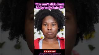 Curly Faux Ponytail on my 4B/4C HairFull Tutorial Posted   #naturalhair #4b #4chair #curls
