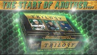 THE START OF ANOTHER?!?! - 21-22 Upper Deck Trilogy Hobby Box  - Hockey Card Break