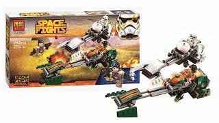 BELA SPACE FIGHTS 10369 LEGO 75090 EZRA´S SPEEDER BIKE SPEED BUILD