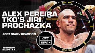 Alex Pereira destroyed Jiri Prochazka for the 2nd time – Dustin Poirier | UFC 303 Post Show