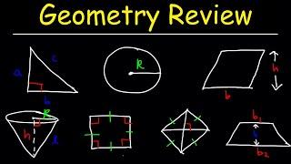 Geometry Introduction - Basic Overview - Review For SAT, ACT, EOC, Midterm Final Exam