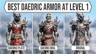 Skyrim Get The Best Daedric Armor at level 1!