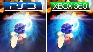 PS3 vs XBOX 360 Face-Off | Sonic Generations (2011) Which One is the best!