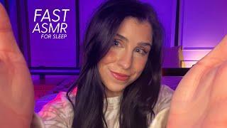 ASMR | FAST tingles FOR SLEEP  (Up close and personal)