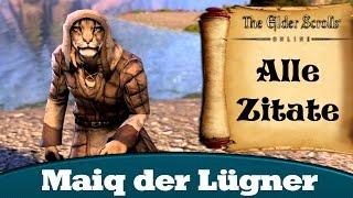 TESO | M´aiq der Lügner - Alle Zitate erklärt [Elder Scrolls Online]