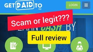 Getpaidto.app full review whether it is legit or scam