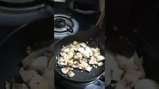 Garlic Butter pepper Mushroom Recipe  || Akriti Gupta #shorts #shortrecipe
