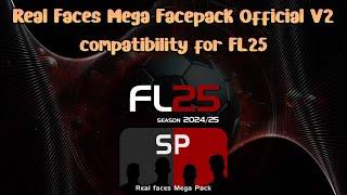 Real Faces Mega Facepack Official V2 - compatibility for Football Life 2025