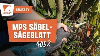 MPS Säbelsägeblatt 4052 für Spanplatten / MDF / Holz mit Nägeln / Metall / Stahl / GFK