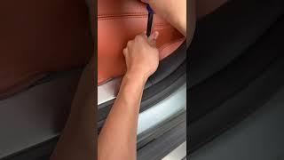 Preview of car seat cover #seatcover #upholstery #carcover #nappa #leather #bmw