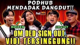 SAKSIKAN‼️GOYANG AYAM NELEN KARET!!! BOIYEN-JIRAYUT DATANG, SATU STUDIO DIGOYAAANG!! -Vidi podhub