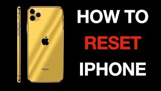 How to Reset iPhone/ How to erase iPhone / How to factory reset iphone .