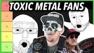 WORST Metal Fandoms RANKED (Motionless In White, Five Finger Death Punch, Ice Nine Kills & More!)