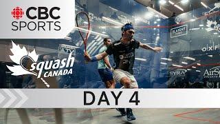 2025 Canadian Men's Squash Open: Day 4 | #CBCSports