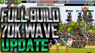 Grow Castle - 70K Wave My Full Build Update