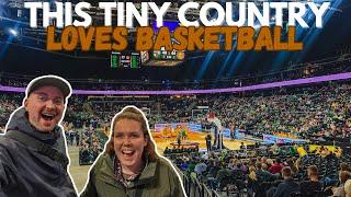 24 HOURS IN KAUNAS | Basketball and trying Lithuanian food | Lithuania Travel Vlog 2023