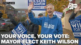 Mayor-Elect Keith Wilson lays out vision for Portland when he takes over in 2025