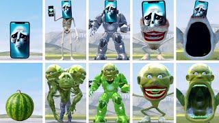 EVOLUTION OF POT HOTSPOT VS LIN GANG MELON ITALIAN AI BRAINROT MEMES in Garry's Mod