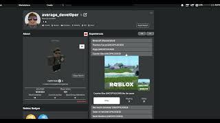 Free Roblox Uncopylocked games (username is: Average_devel0per)