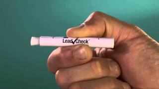 3M™ LeadCheck™ Swab Demo on Painted Wood and Metal Surfaces