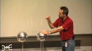 Should a Person Touch 200,000 Volts? A Van de Graaff generator experiment!