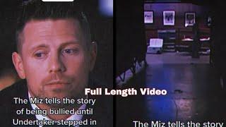 Miz talks about Backstage Bulling | Undertaker Saved Him | Backstage WWE Dark Stories |