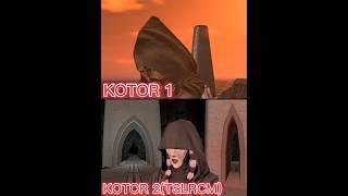 KOTOR 1 VS KOTOR 2(TSLRCM) /star wars