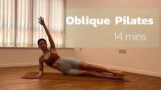 14 mins oblique focus Pilates || only mat