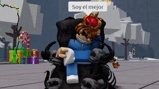 ROBLOX SUPERE A MI MAESTRO Strongest Battlegrounds (MOMENTOS DIVERTIDOS)