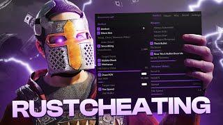 Rust Cheating on a 800+ POP Server with The BEST Rust Cheat..