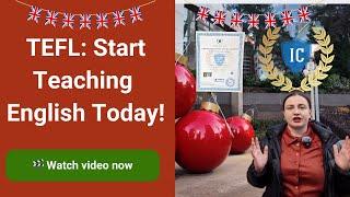 TEFL: Start Teaching English Abroad Today