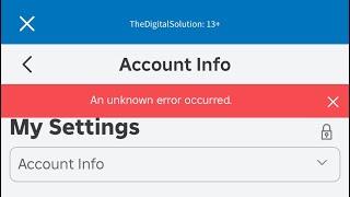 How to Fix Roblox “an unknown error occurred” | Roblox Server Down Today