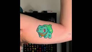 Healed Pokémon Bulbasaur Tattoo