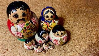 The Most Adorable Nesting Doll Family [ Russian Matryoshka Dolls ]