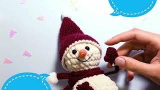 Amigurumi Snowman Free Pattern