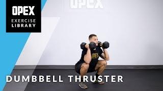 Dumbbell Thruster