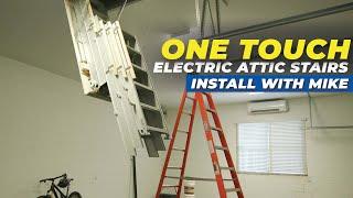 Installing One Touch Electric Attic Stairs - eLair Enterprises