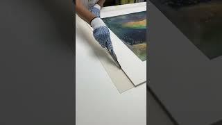 How we mount our fine art prints