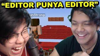 Ditantang Parkour Minecraft, Kalo Kalah Gw Harus Jadi Editornya Editor Gw