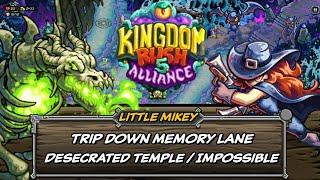 Kingdom rush Alliance || Desecrated temple only nostalgic towers