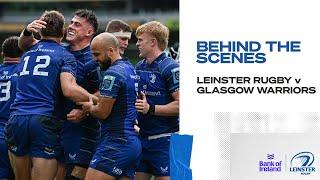 Behind the scenes - Leinster v Glasgow - URC semi-final