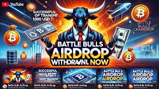 Battle Bulls Airdrop Listing,Price And Withdrawal Details, Battle bulls Promo code Today