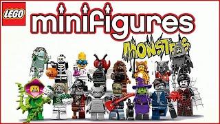 Мини-фигурки LEGO Monsters (Series 14) - Распаковка-обзор всей серии