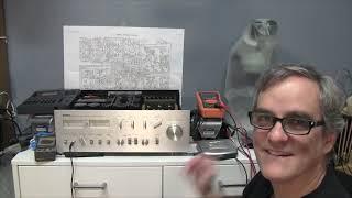 Vbe 124 part 3: Is it music that I hear on the Yamaha CA-2010 power amplifier?