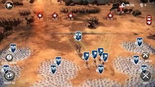 Dawn of Titans Osiris level 50, using just summoned troops