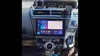 Toyota Prius Alpha TEYES CC3 динамические линии, рекуперация, климат на магнитоле. Smartclub27 2021