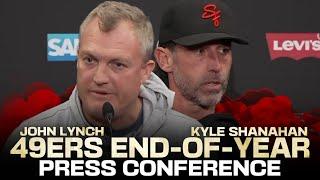 Full 49ers season-ending debrief: Kyle Shanahan and John Lynch